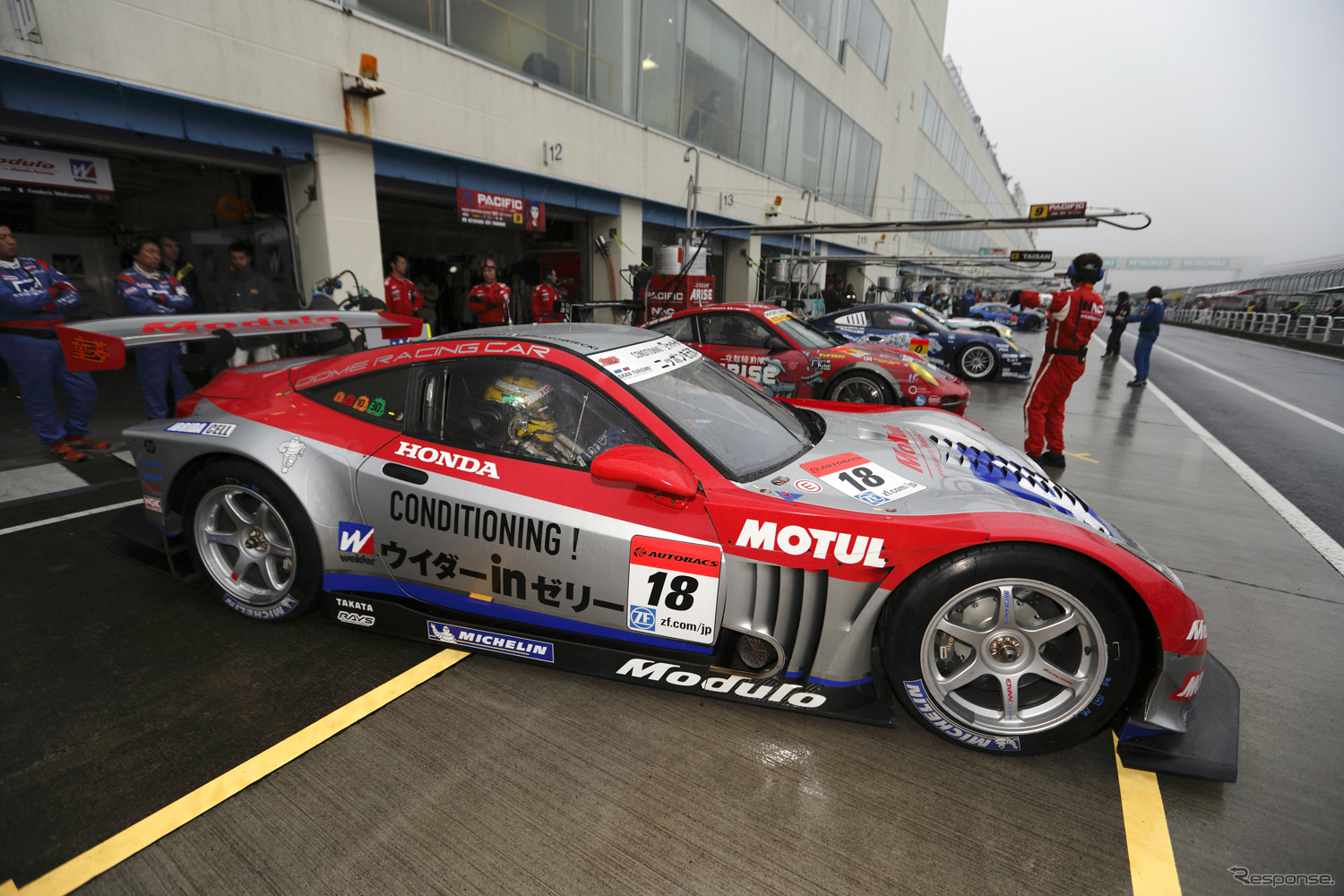#18 ウイダー モデューロ HSV-010は決勝5位。写真：Honda