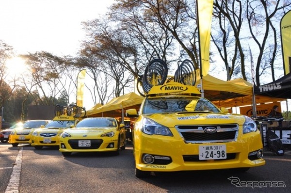 2012 年ジャパンカップ サイクルロードレース提供車両