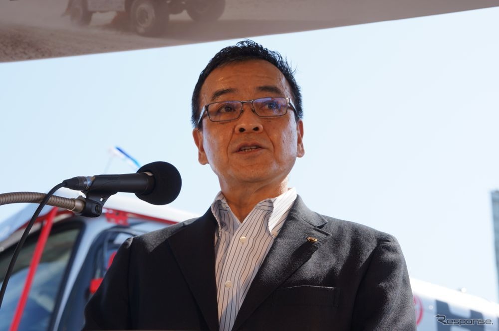 日野自動車の市橋保彦社長
