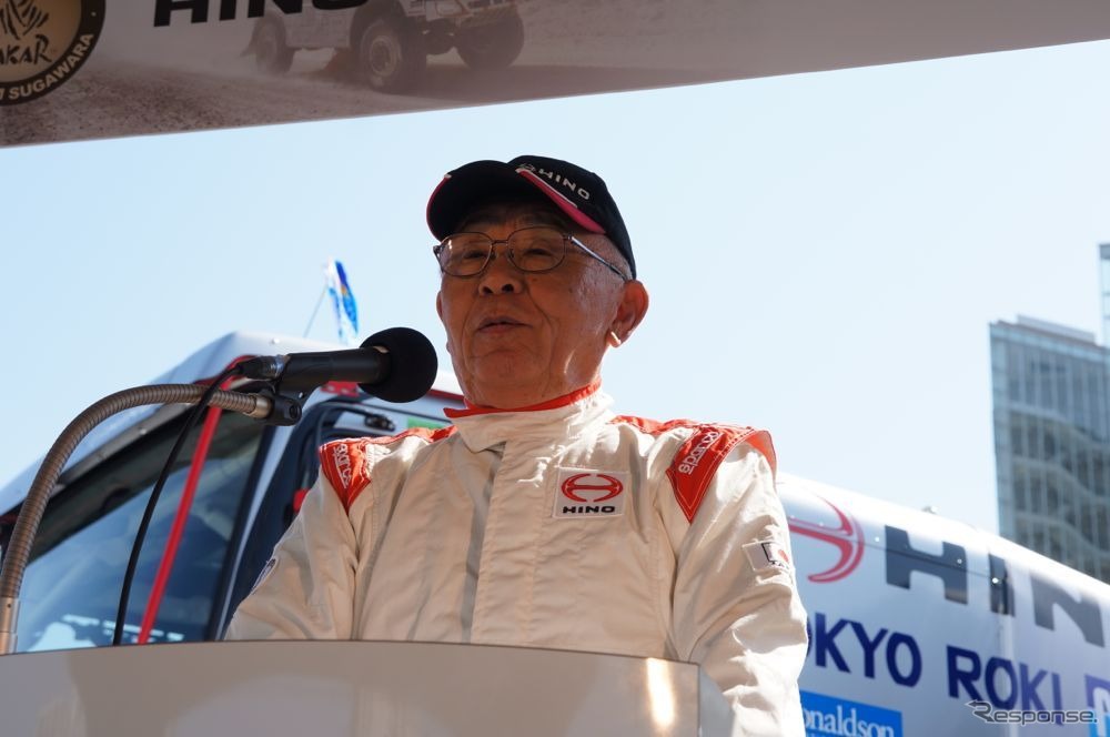 ダカールラリー連続30回参戦のギネス世界記録を持つ菅原義正氏