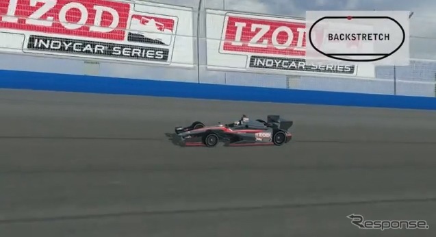 オートクラブ・スピードウェイのバーチャルラップ（動画キャプチャ）