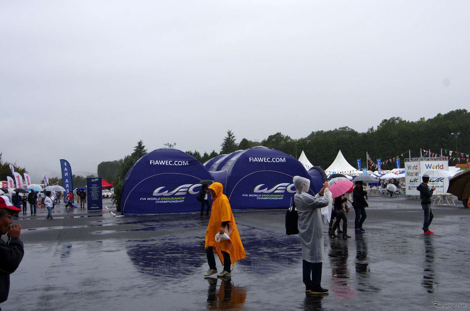 WEC 第6戦 富士】雨でもレースの楽しみ方はさまざま