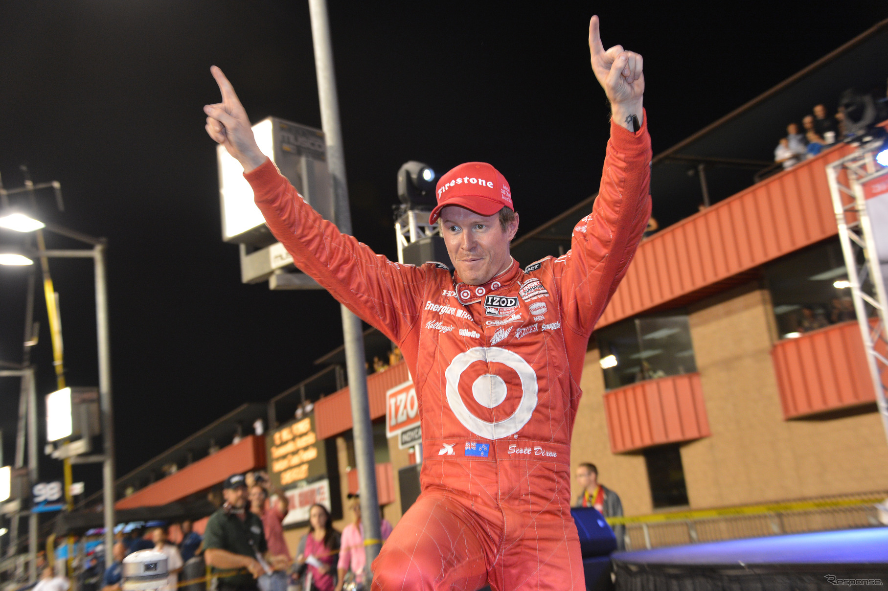 チャンピオンに輝いたスコット・ディクソン。写真：Indycar
