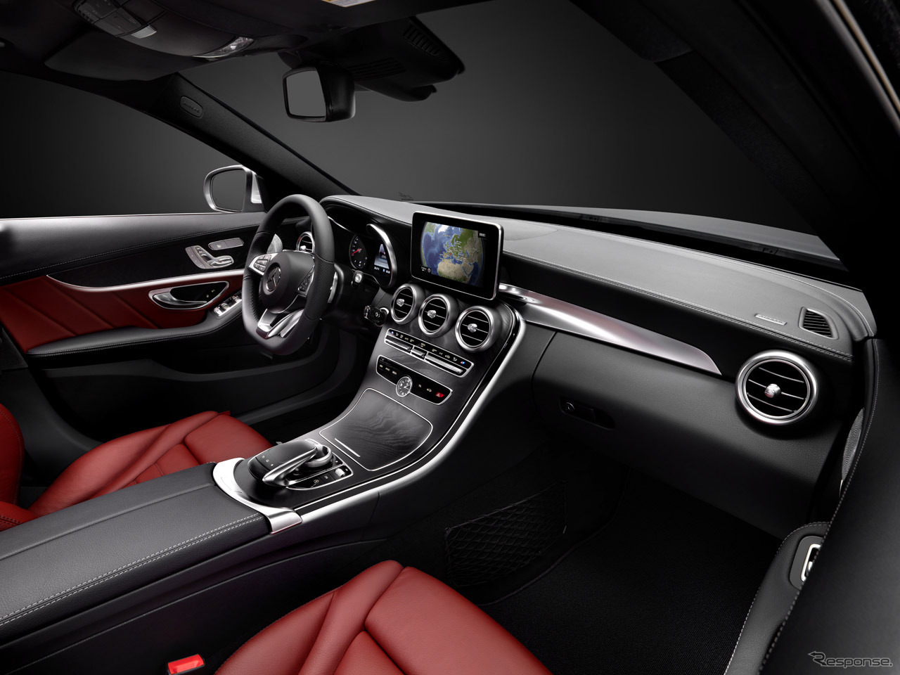 メルセデスベンツ Cクラス 次期型のインテリア