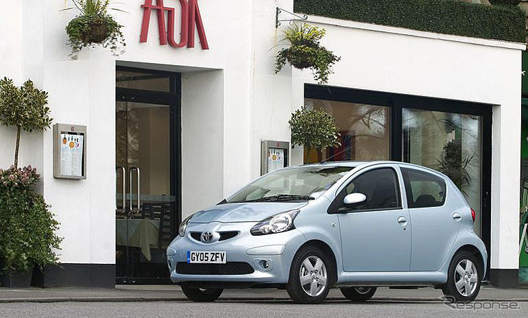 トヨタ アイゴ 発進