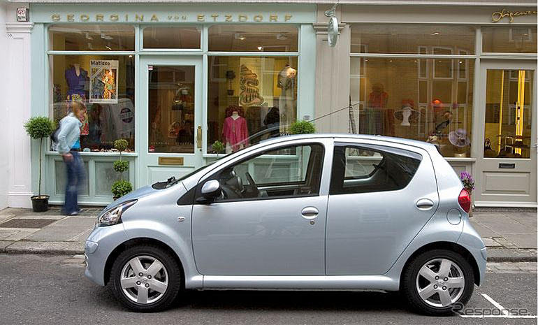 トヨタ アイゴ 発進