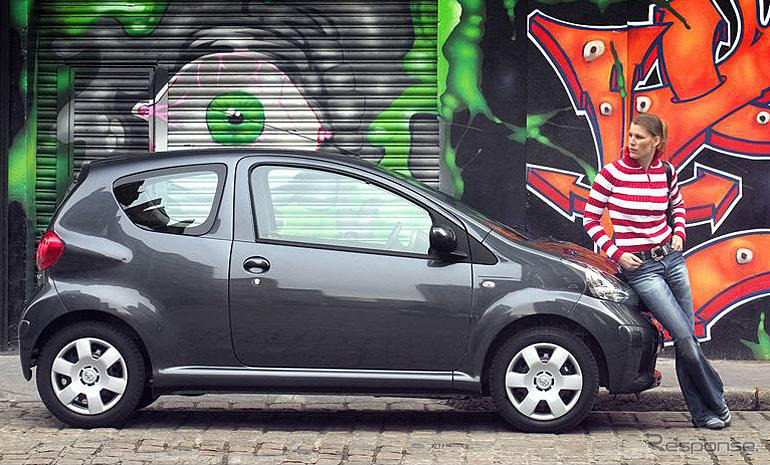 トヨタ アイゴ 発進