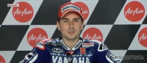 MotoGP 日本GP予選（動画キャプチャ）