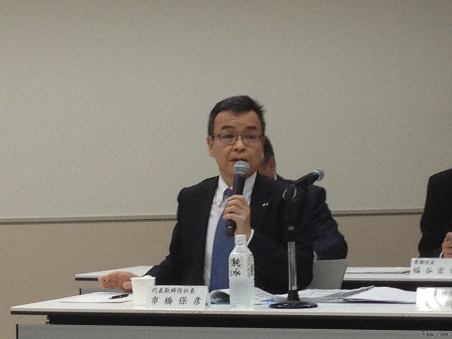 日野自動車の市橋保彦社長