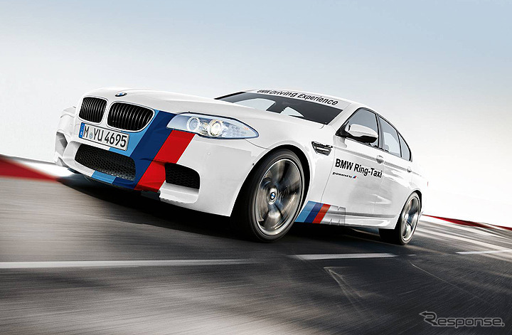 BMW M5の「ニュルブルクリンクタクシー」