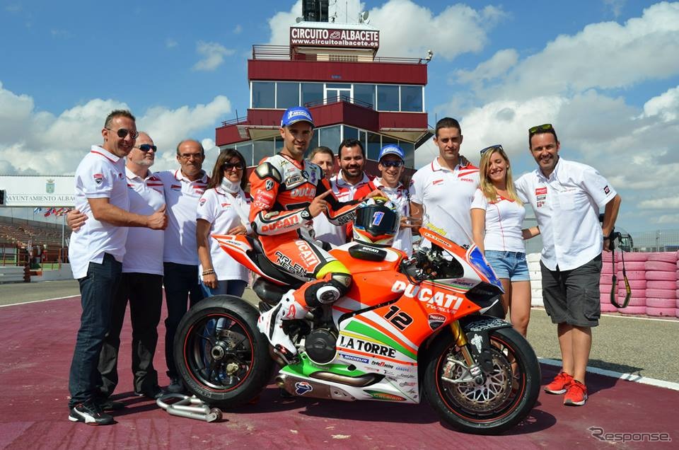 スーパーバイク世界選手権（SBK）にチーム・ドゥカティ・アルステアとして参戦してきたドゥカティ