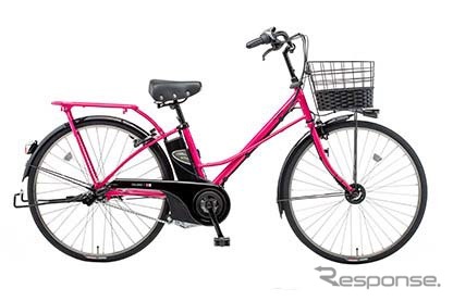 パナソニックサイクルテック、ファッションテイストの自転車「カラーズ」を発売（電動アシスト自転車）