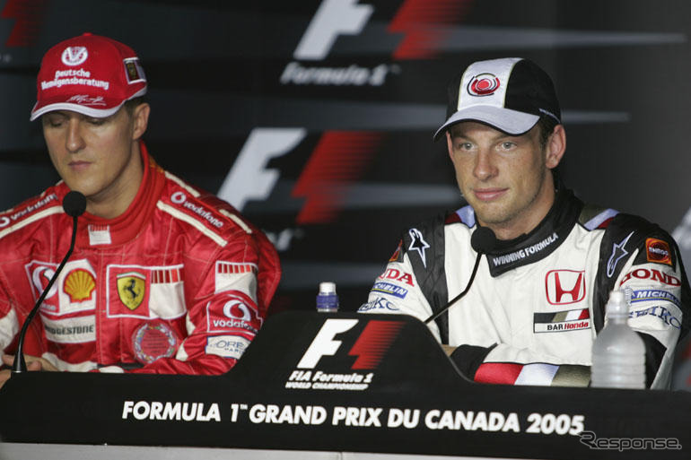 【F1カナダGP】予選…BARホンダのバトンがポール