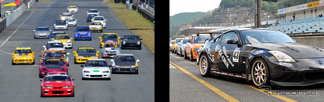 EXEDY CUP OPTION2 お遊び耐久 2013シリーズ　レース風景