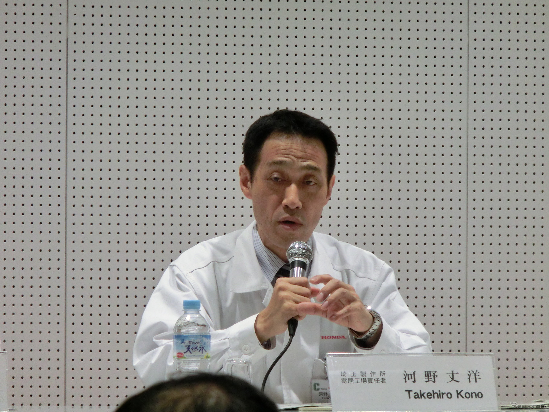 河野丈洋氏　ホンダ技研工業寄居工場責任者