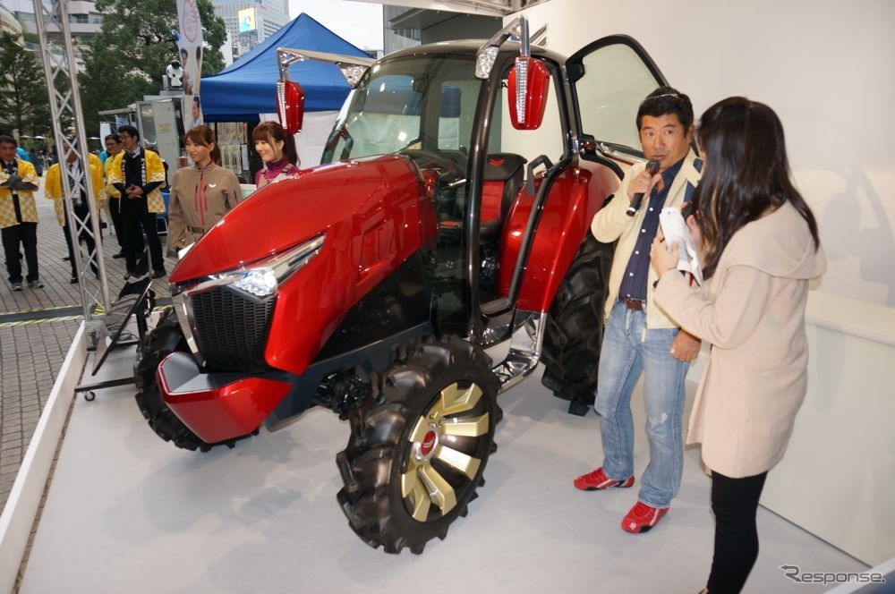 ヤンマーの次世代トラクターのコンセプトモデル「YT01」