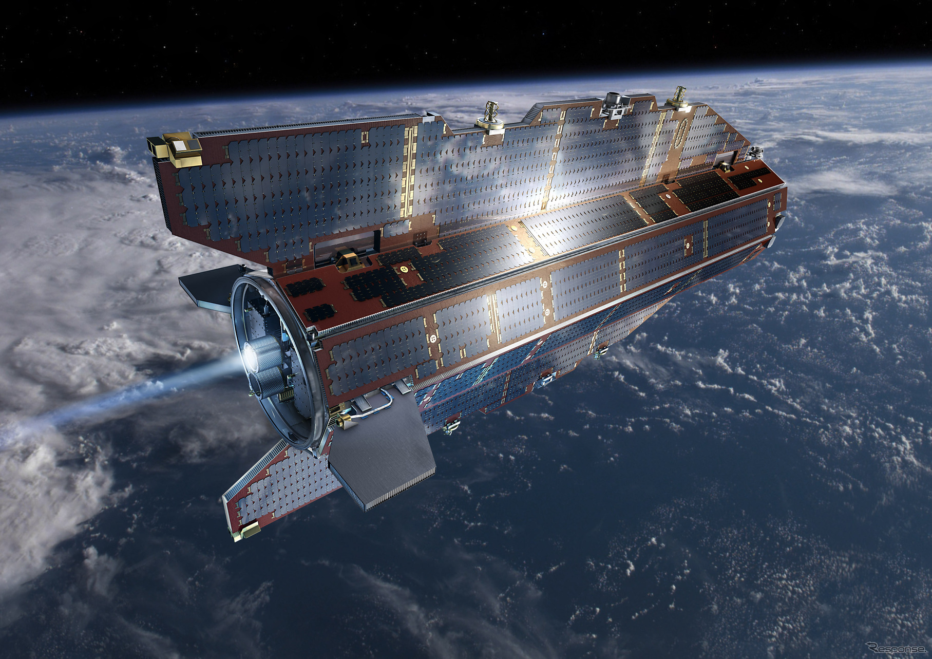 ESA重力観測衛星「GOCE」11月10~11日ごろ大気圏突入し分解