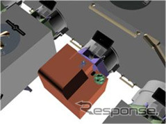 中型ミッション機器取付け状態（出展：JAXA）