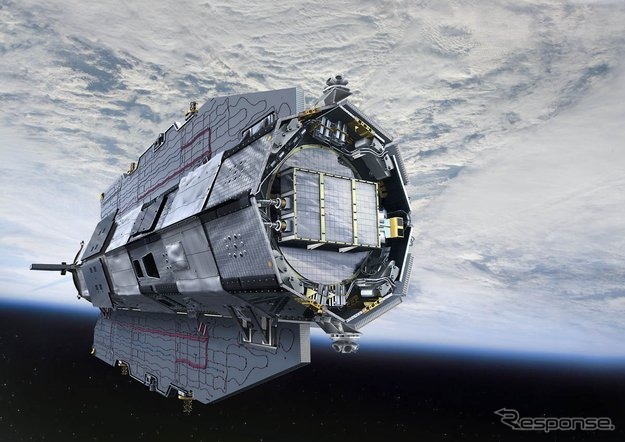 ESA重力観測衛星「GOCE」大西洋上に落下