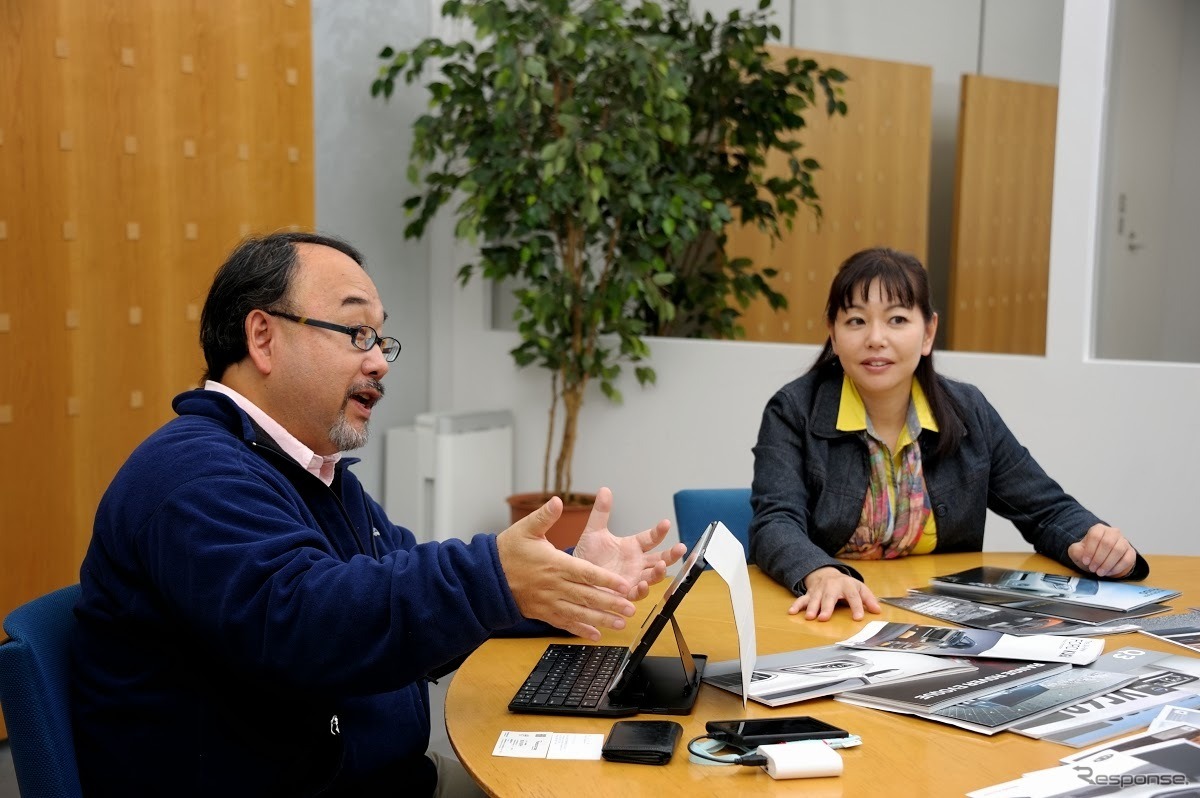 高山正寛氏（左）と竹岡圭氏