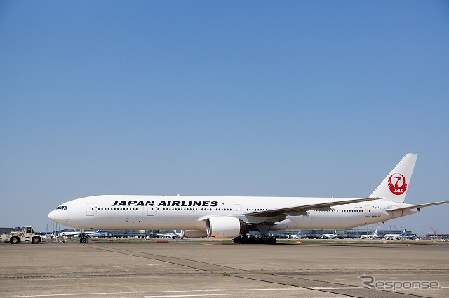 多くのスタッフに支えられ、今日もJALの飛行機は空を飛ぶ。