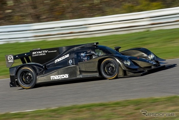 マツダの「SKYACTIV-D」搭載プロトタイプレーシングカー