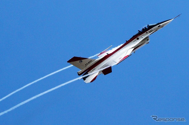 F-2戦闘機の俊敏さは素晴らしい。