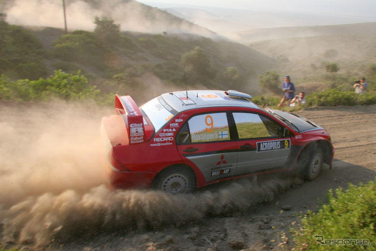 【三菱WRC】今年は出場、ラリージャパンでキャンペーン