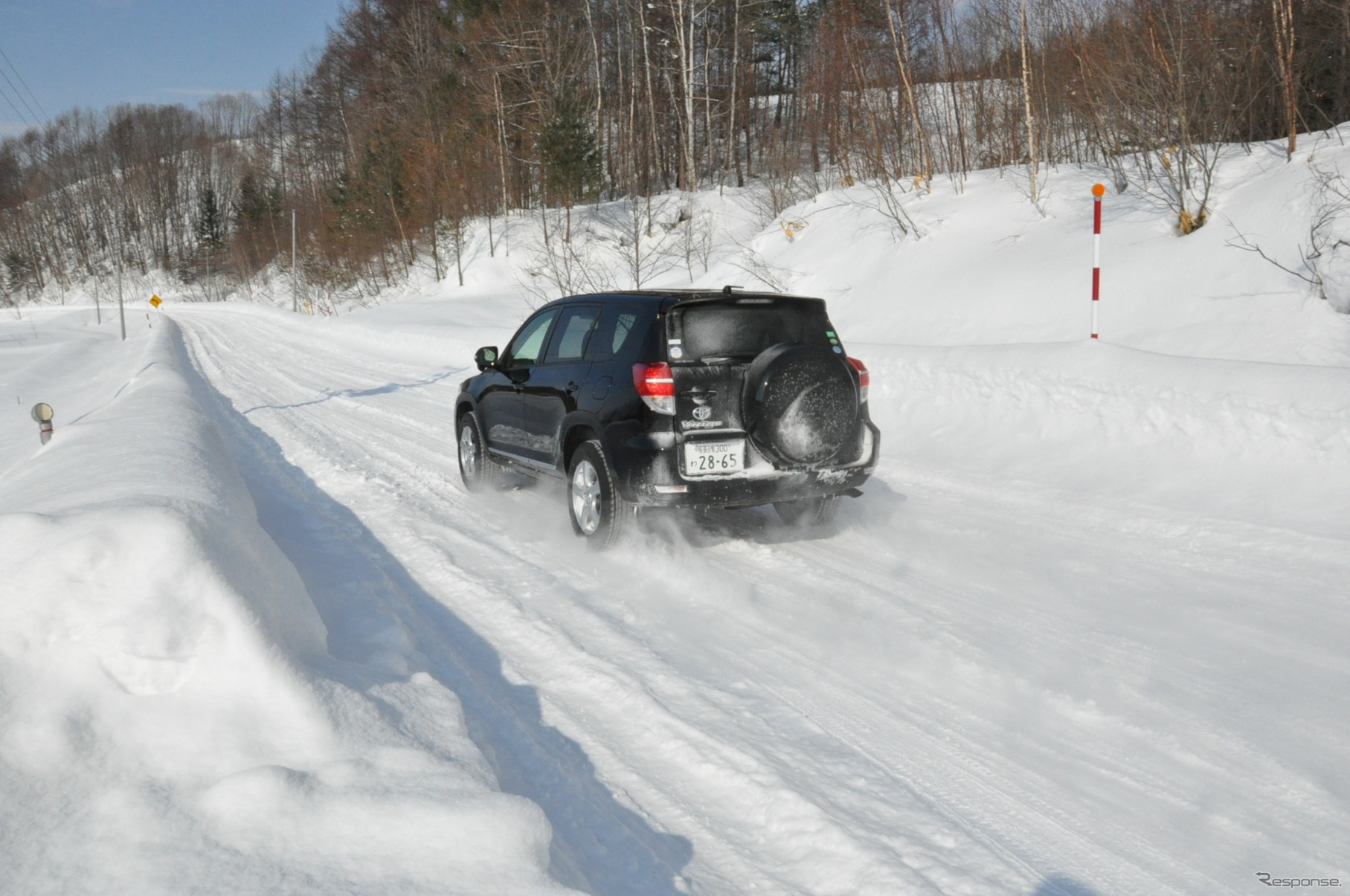 ダンロップ WINTER MAXX SJ8 試乗のようす