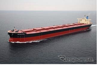 25万トン型鉱石運搬船「NSUマイルストーン」を引渡し