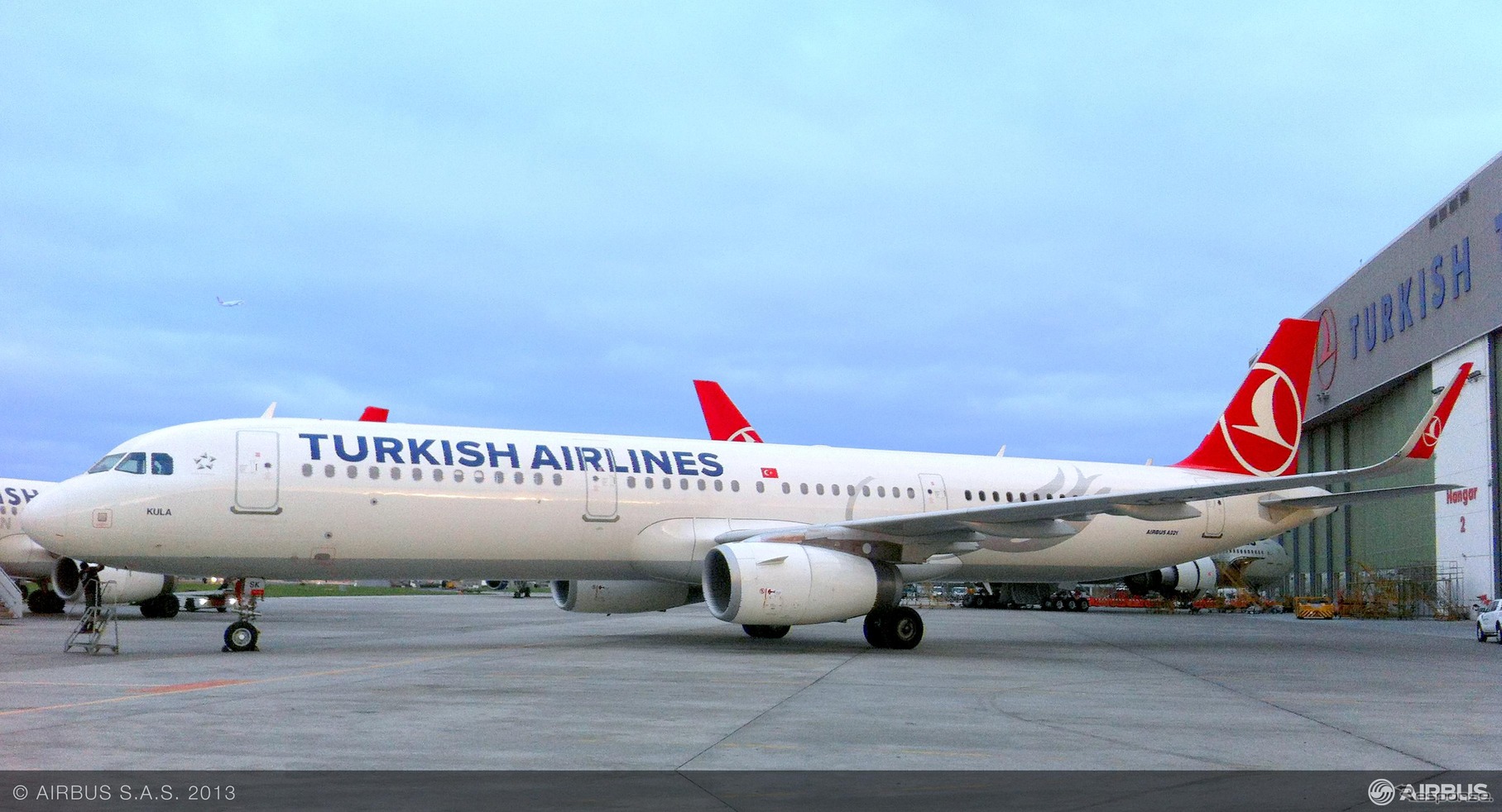 シャークレットが追加導入されたトルコ航空のA321