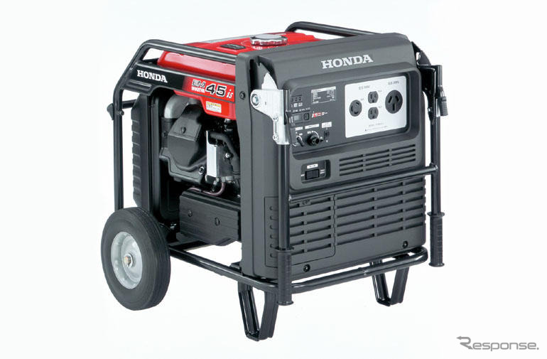 ホンダ、自治体総合フェアに発電機などを出展