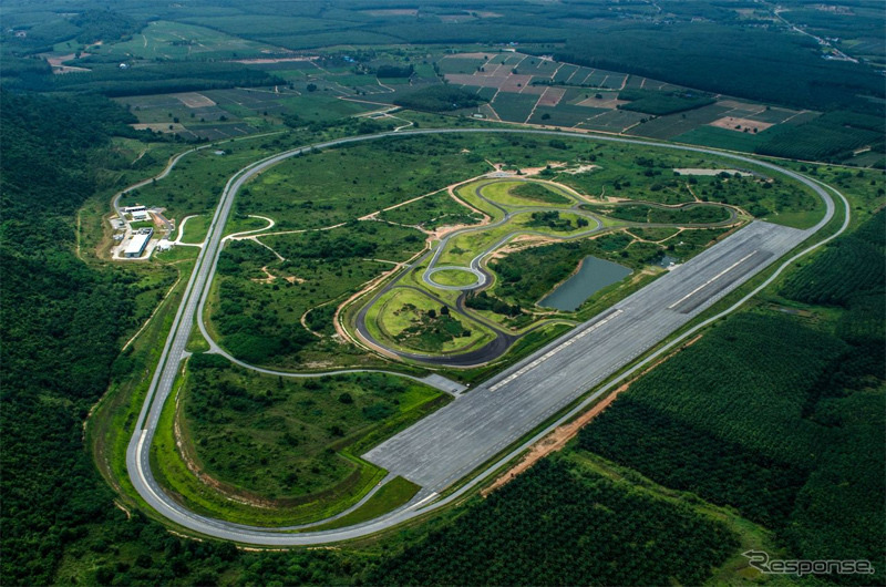 「Tire Test Center of Asia」の全景