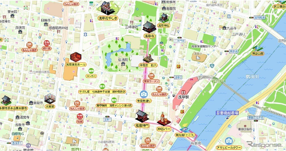 詳細地図のイメージ