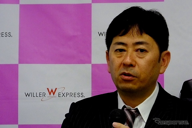 WILLER EXPRESS 2014安全運行プラン発表会（東京・新宿、12月18日）　村瀬代表取締役