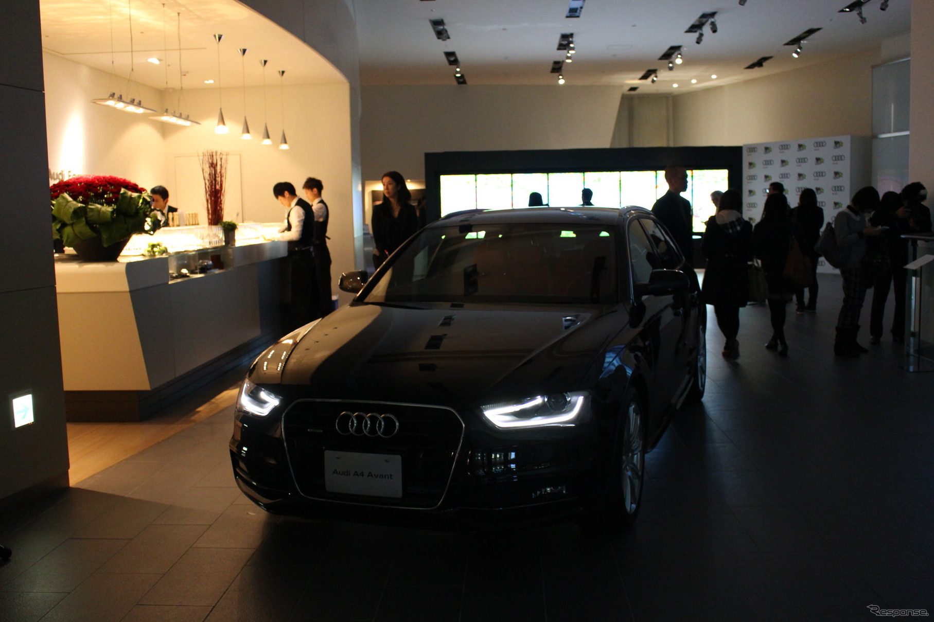 teamLab exhibit at Audi Forum Tokyo