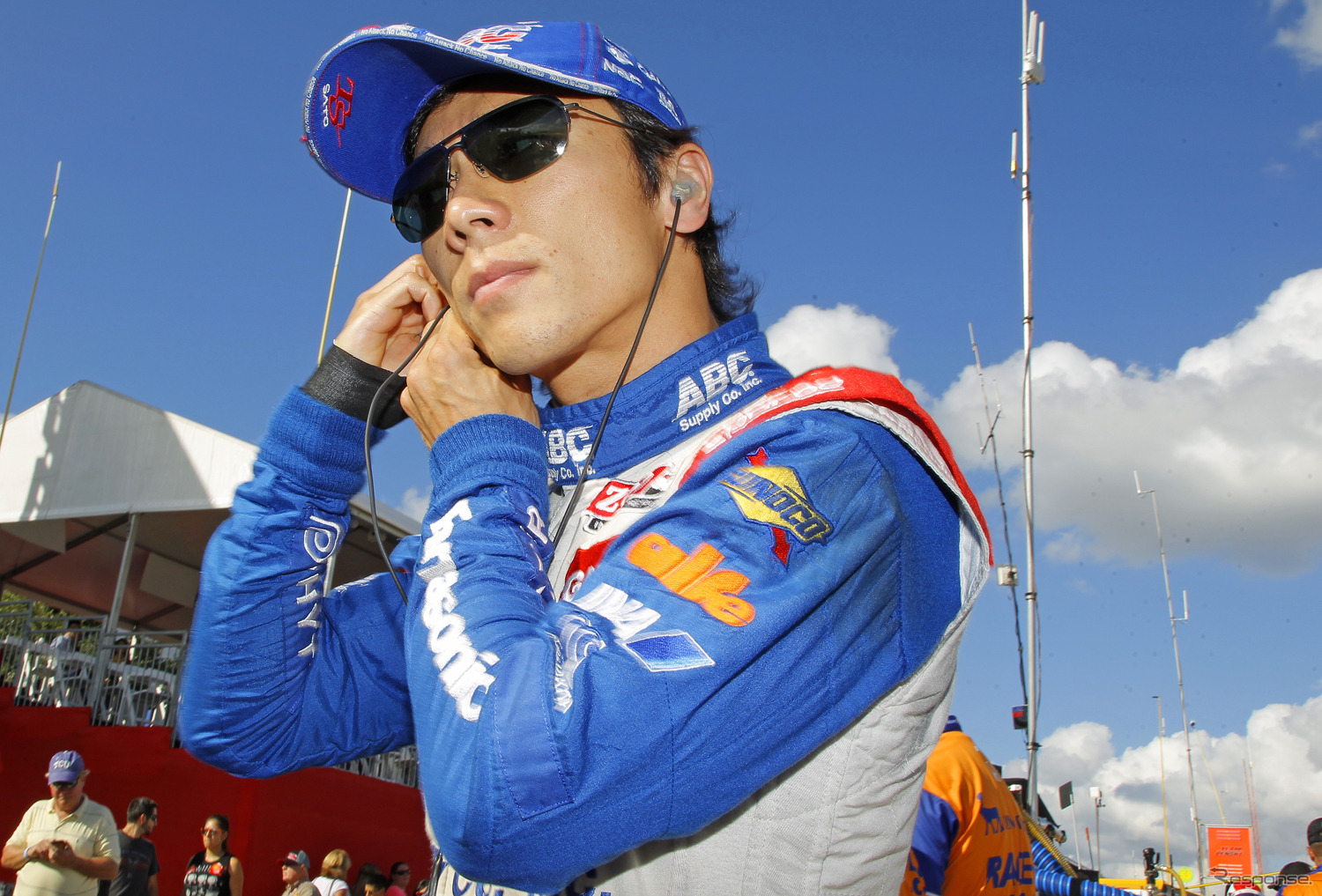 2013年シーズンの佐藤琢磨は一時、チャンピオンシップ首位にも立った。写真：Honda