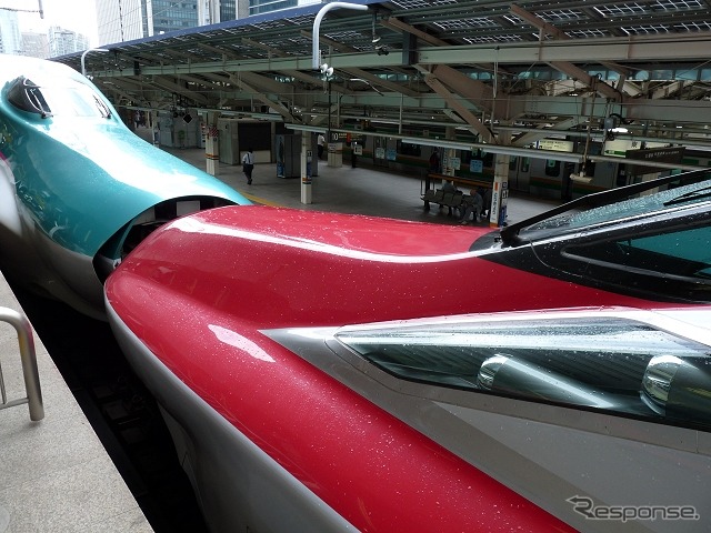 東北新幹線では『はやて・こまち』併結列車が全て『はやぶさ・こまち』になる。