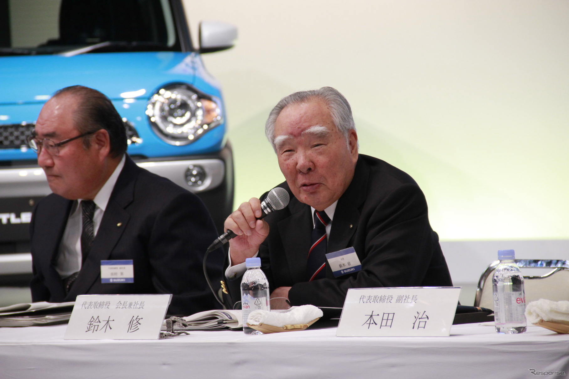 スズキ 会長兼社長の鈴木修氏