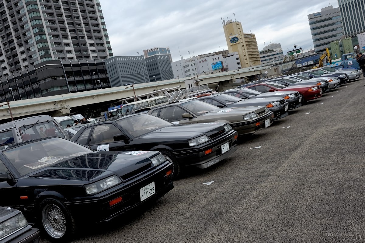 日産 ヘリテージ・カー・パレード in Yokohama