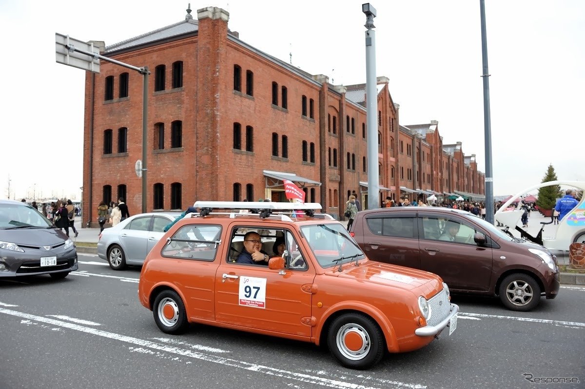 日産 ヘリテージ・カー・パレード in Yokohama