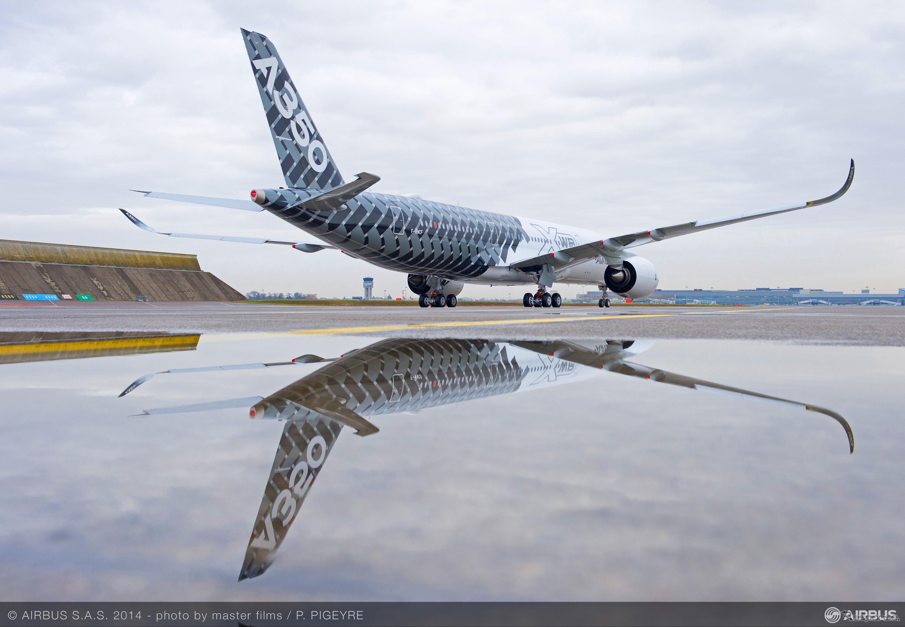 3機目のA350 XWB飛行テスト用航空機であるMSN2