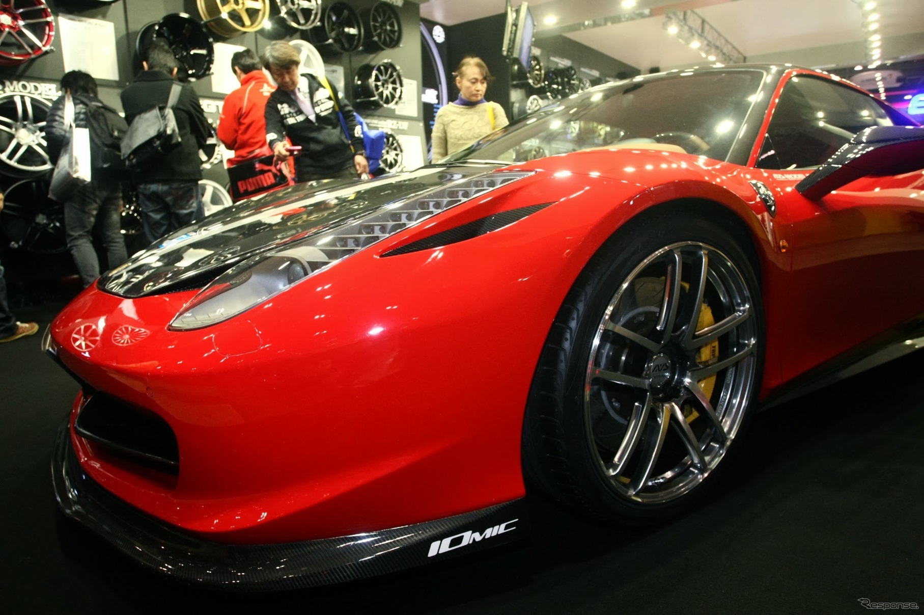 横浜タイヤ  フェラーリ 458イタリア