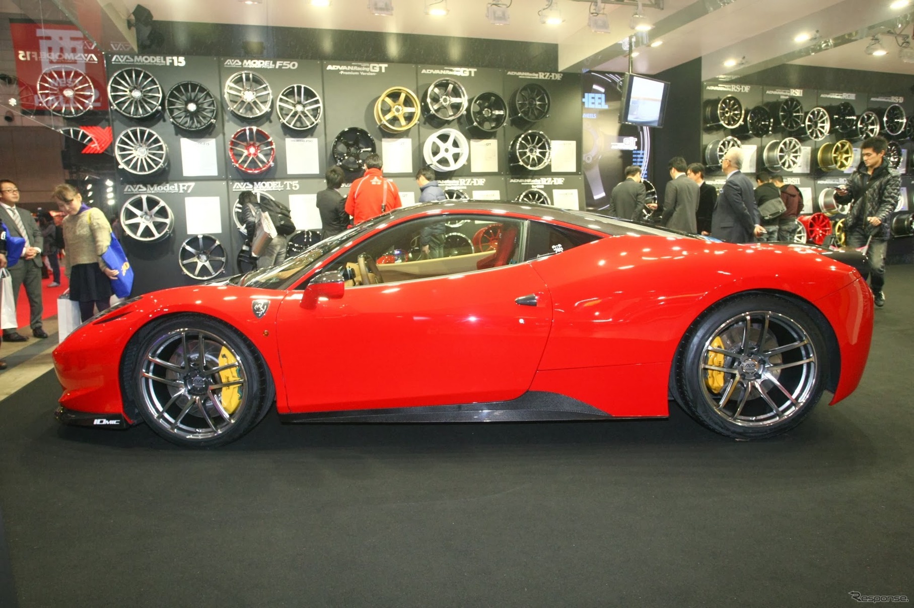 横浜タイヤ  フェラーリ 458イタリア