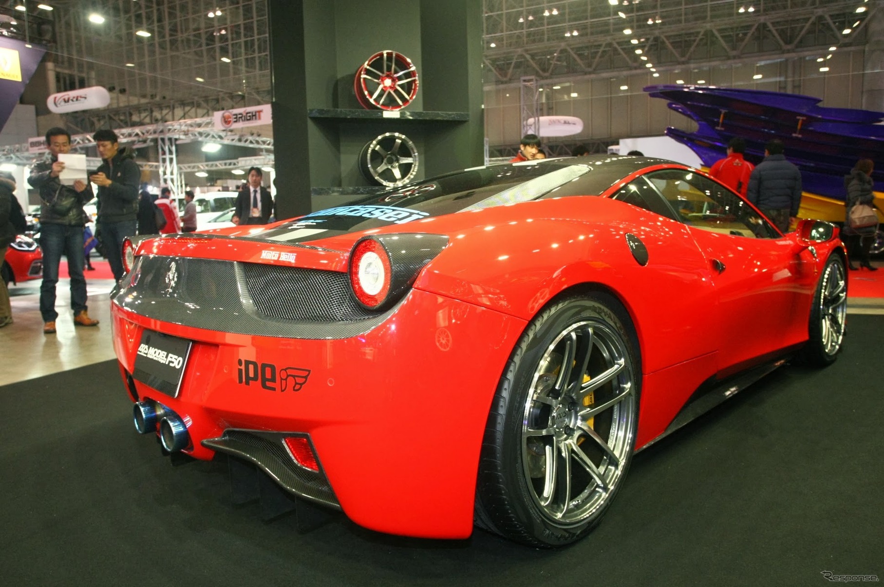 横浜タイヤ  フェラーリ 458イタリア