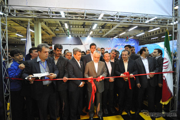 ホドロ ルンナのプロダクションモデルラインオフ式典