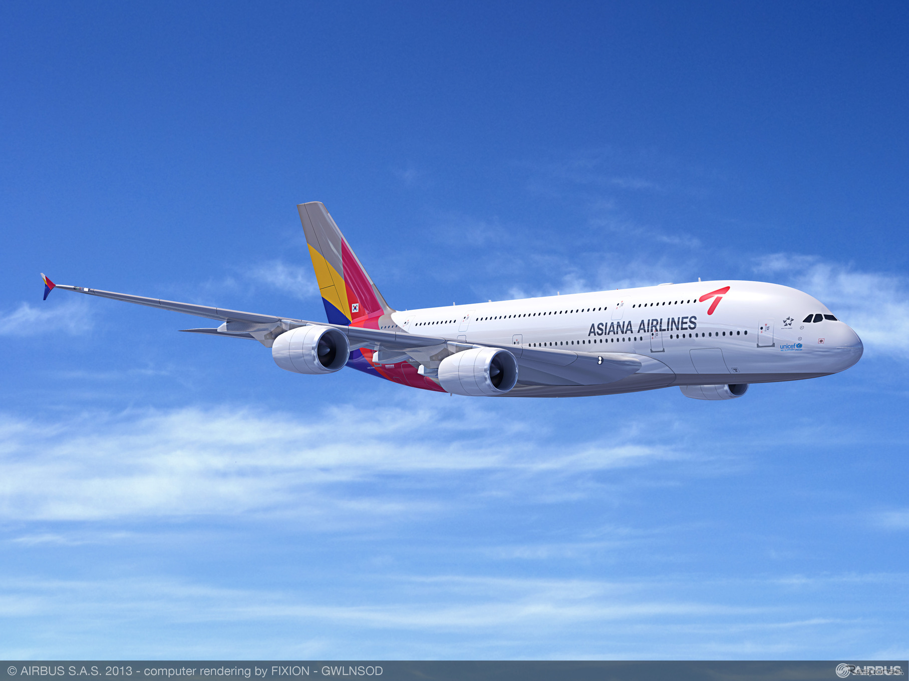アシアナ航空A380-800