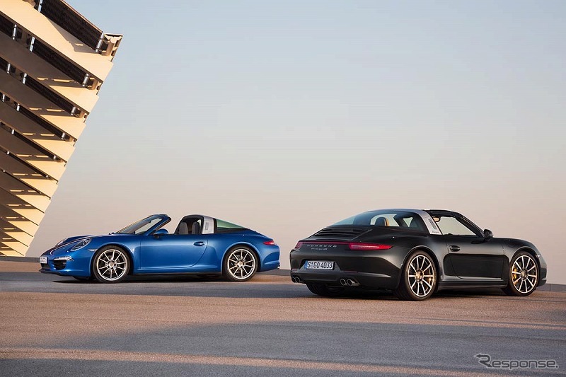ポルシェ・新型911タルガ4
