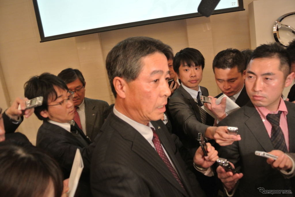 マツダ決算会見