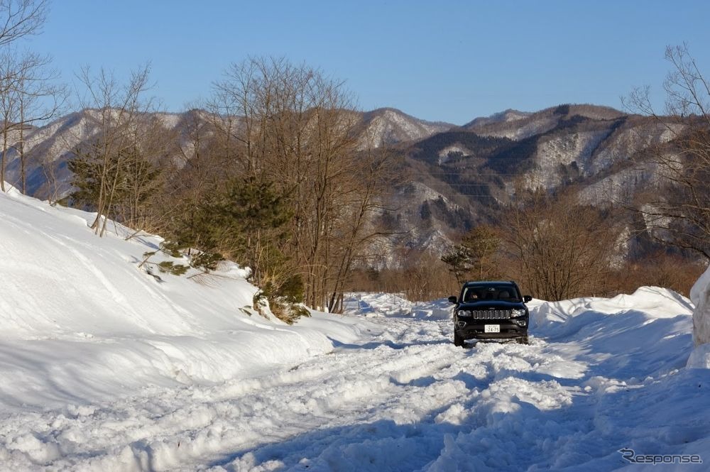 ジープ コンパス …都会派コンパクトSUVで雪上試乗 ［写真蔵］